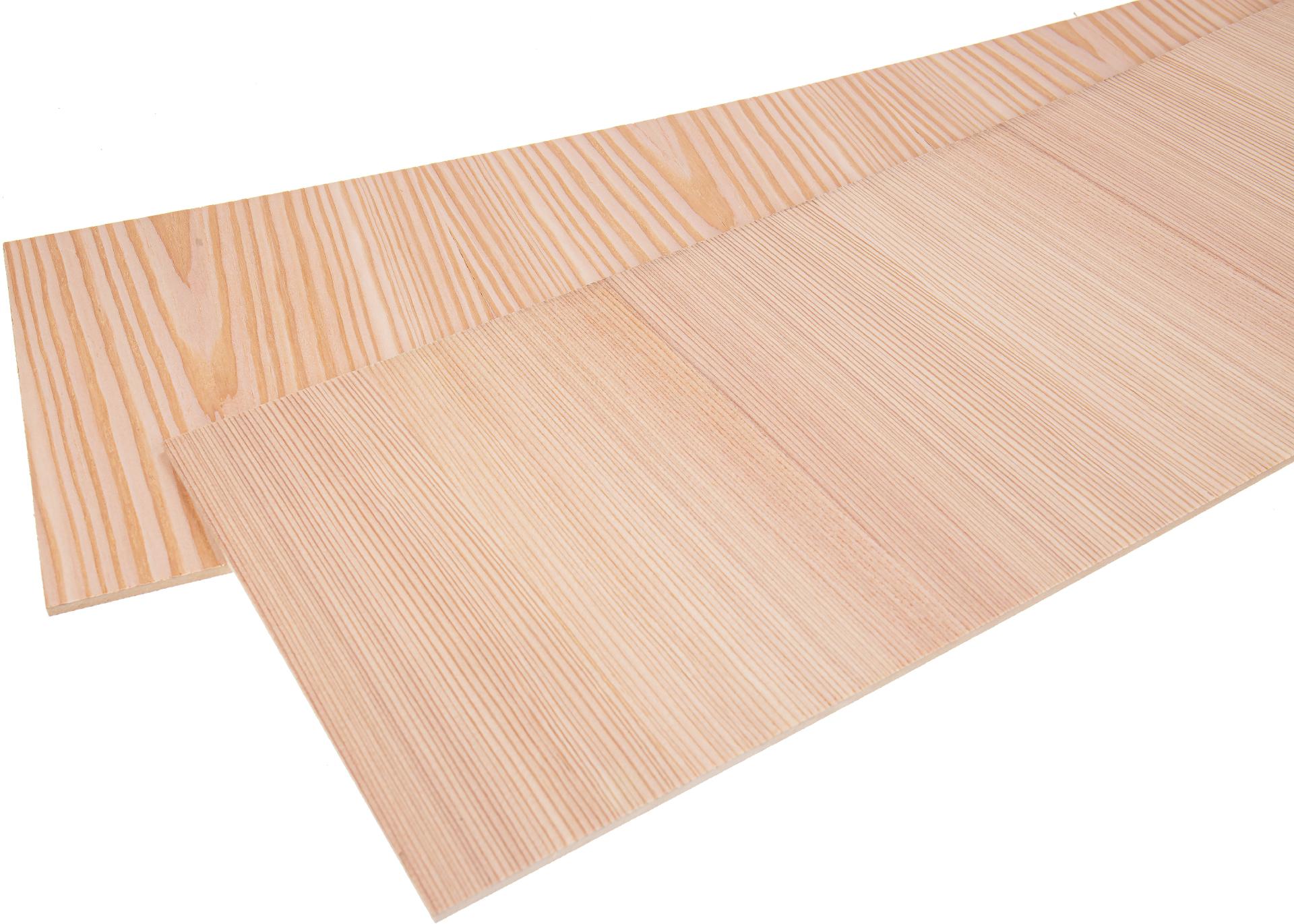 Holzplatte Laerche Furnier AB Qualitaet MDF Kern