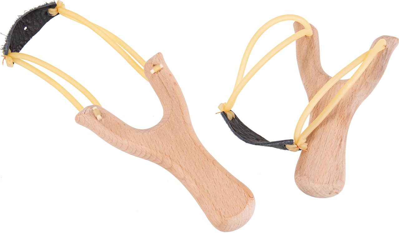 Holz Steinschleuder personalisiert Zwille Slingshot aus Buchenholz mit Ihrer Lasergravur