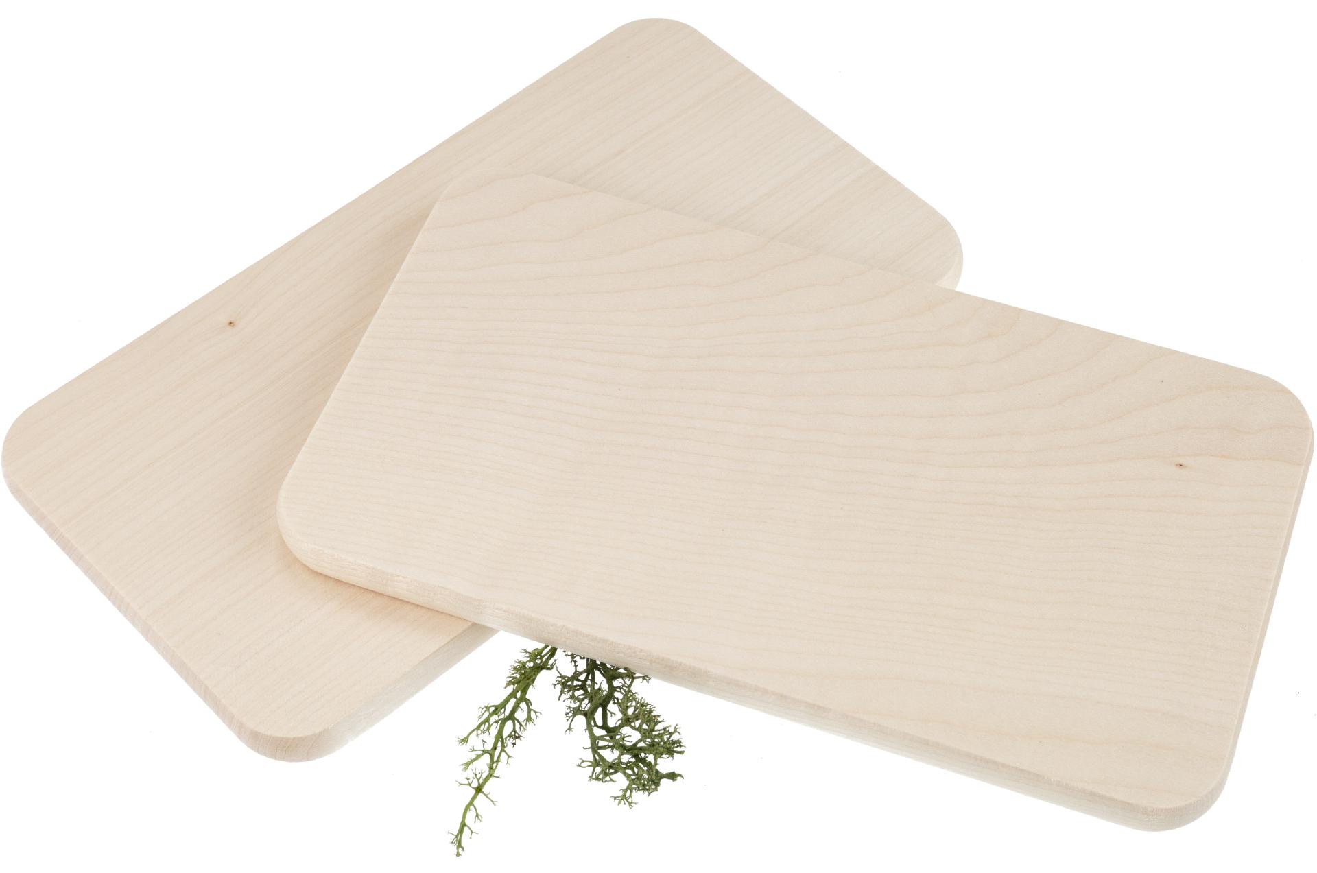 Schneidebrett aus FSC® Ahorn Holz - 22,5 x 12,5 x 1,2 cm