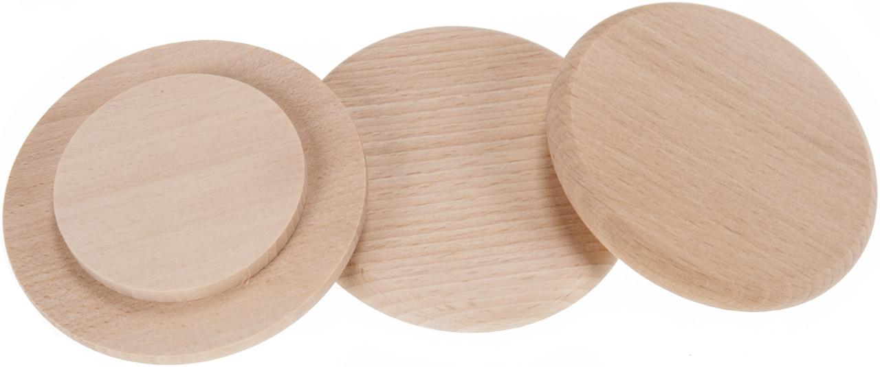 Bierdeckel Glasabdeckung aus Buchenholz Robust langlebig und praktisch