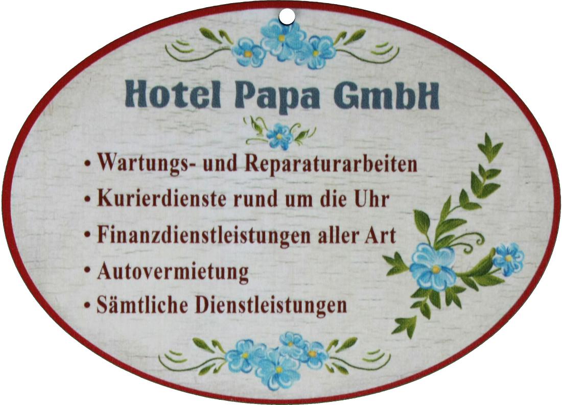 Holz Spruchschilder bunt bedruckt