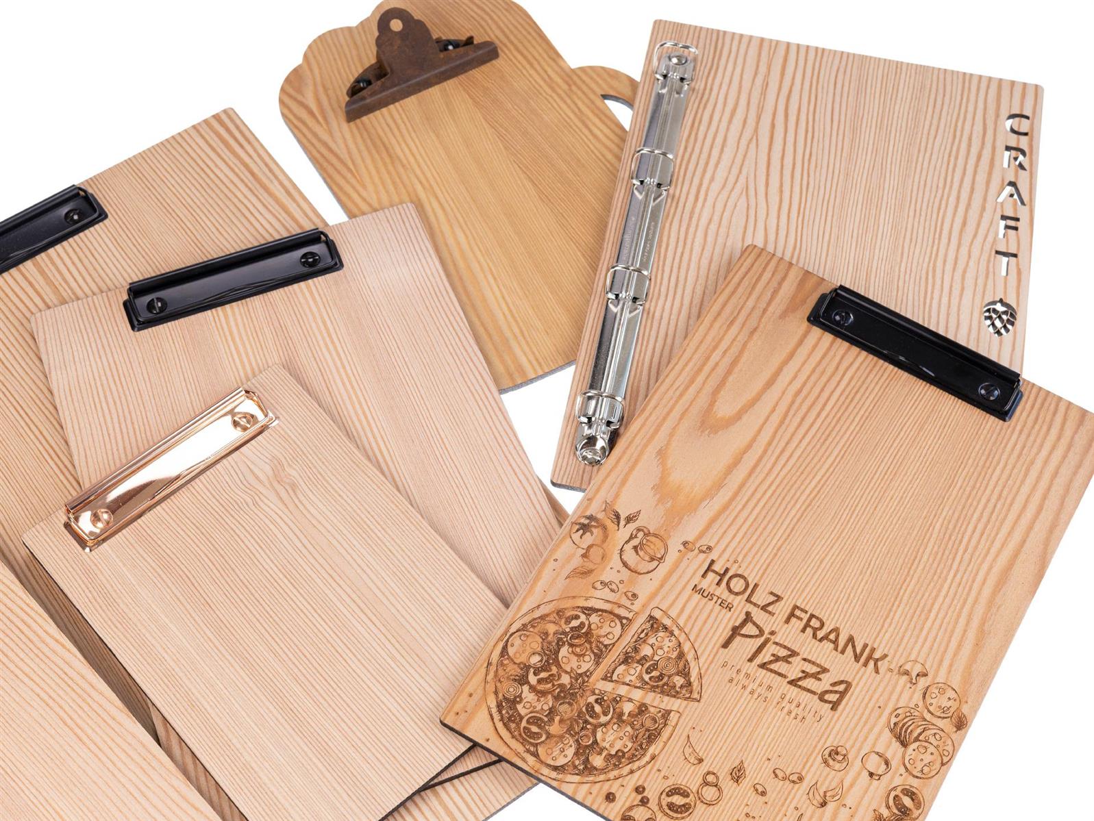 Holz Klemmbrett aus Laerche