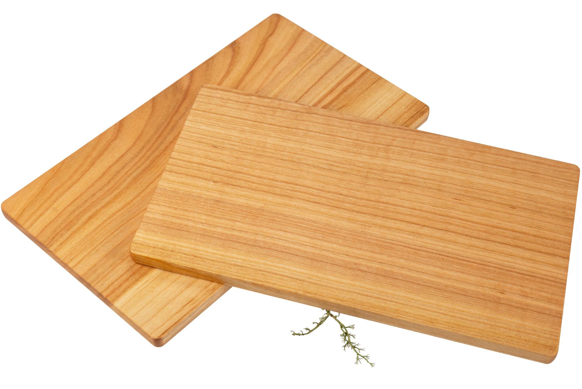 Holz Schneidebrett aus FSC® zertifizierter Kirsche geölt - 26 x 15 x 1,2 cm