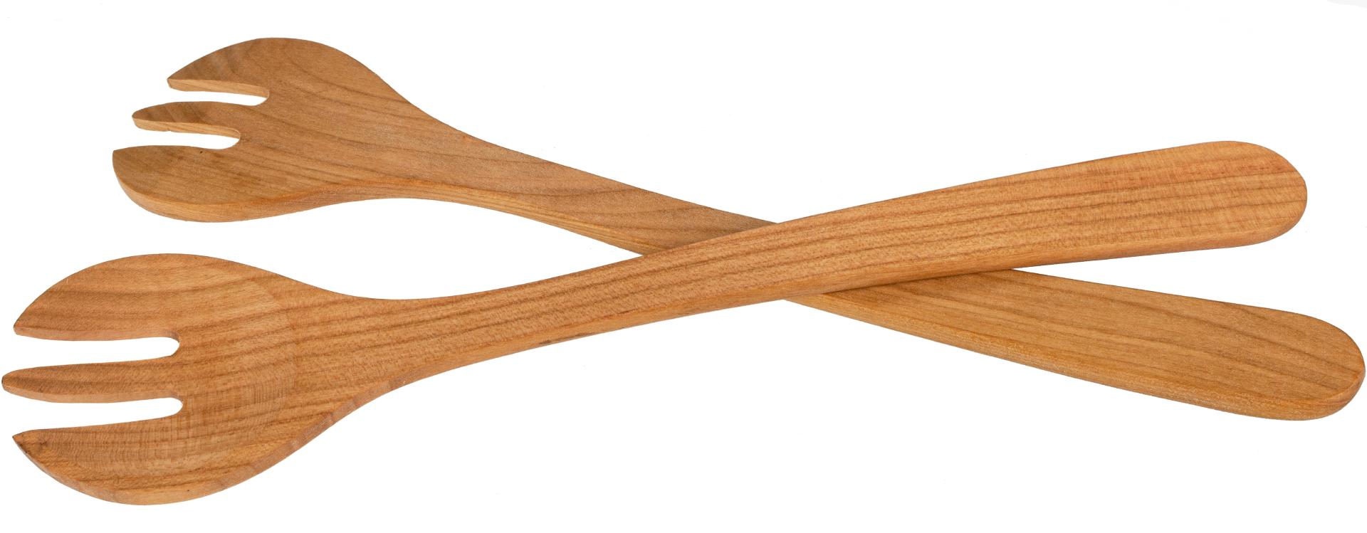 Gabel aus geoeltem Kirschholz