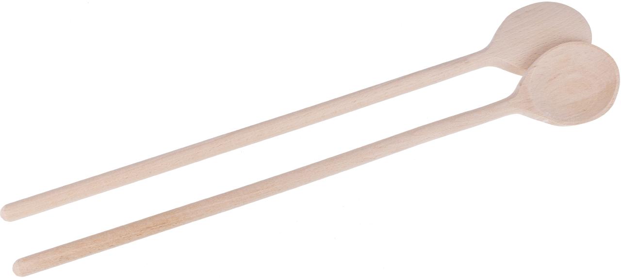 Holz Kochloeffel aus Buchenholz mit runder Laffe