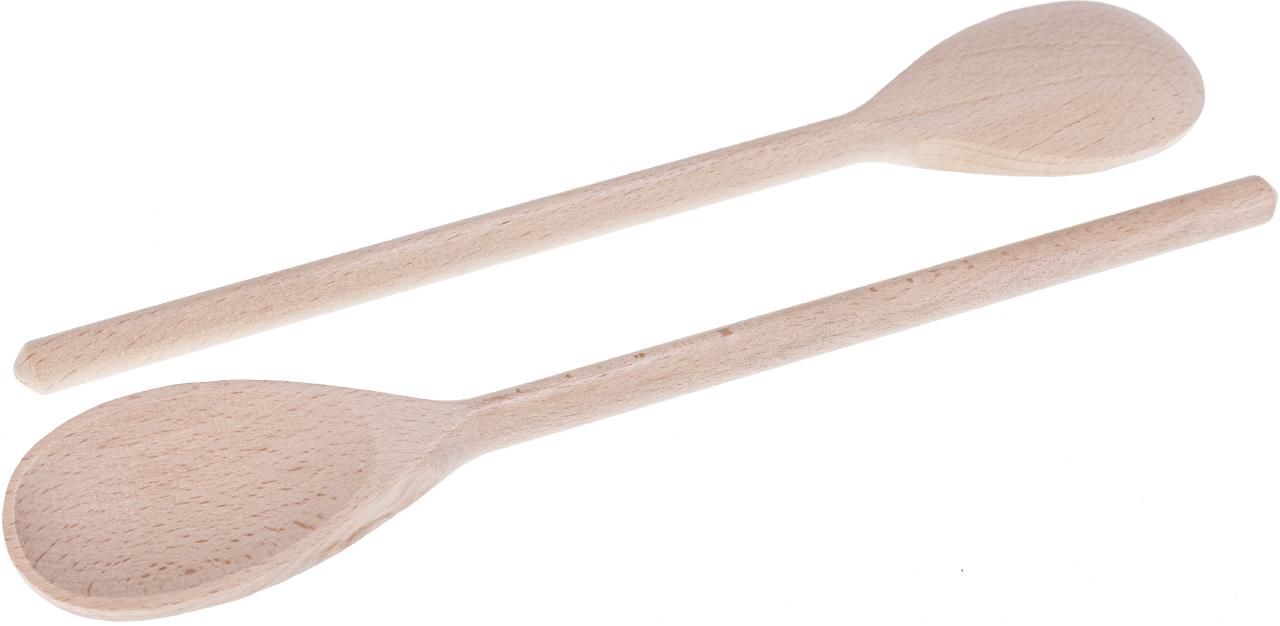 Holz Kochloeffel aus Buchenholz ovale Laffe