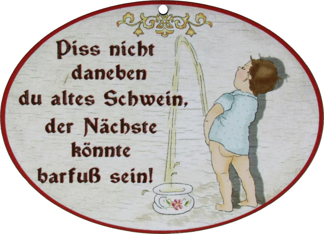 Holz Spruchschilder bunt bedruckt