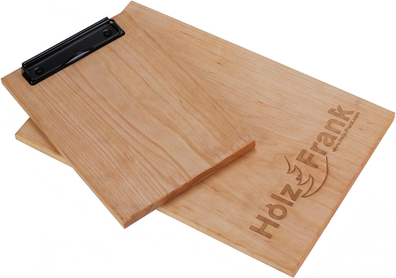 Holz Klemmbrett aus Erle Massivholz