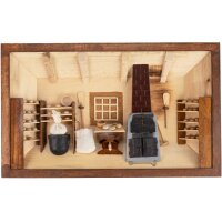 3D Wanddekoration für Bäcker - Wandbild...