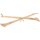 High-quality back scratcher made of oiled beech wood with leather strap