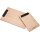 Holz Klemmbrett aus Lärche roh DIN A5 - Klammer Used look – Alt Messing -