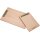 Holz Klemmbrett aus Lärche roh DIN A5 - Klammer Used look – Alt Messing -