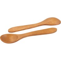 Esslöffel für Kinder / Teelöffel aus geöltem FSC® Kirschholz - 13,5 cm
