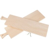 Baguettebrett und Tapasbrett aus FSC® Esche - 55 x 15...