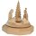 Hand-carved music box made of lime with the Holy Family and sheep - natural Christmas decoration