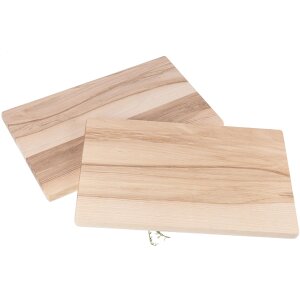 Schneidebrett aus FSC® Esche mit Kern – 30 x 18 x 1,5 cm