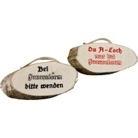 Feueralarm Melder - Rindenscheibe