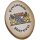 Bavarian coat of arms, maple, 15 x 10 cm