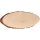 Baumscheibe mit Fotogravur 32–40 cm oval – FSC® Erle Holz graviert