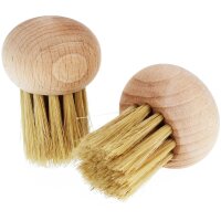 Mushroom brush / mushroom hand brush made of beech with...