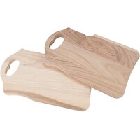 Schneidebrett mit Messerschlitz aus FSC® Esche mit...