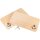 Alder chopping board with laser cut 22.5 x 12.5 x 1.2 cm - Anchor