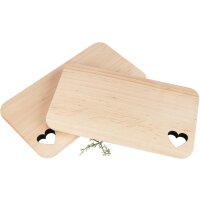 Schneidebrett aus FSC®-zertifizierter Erle mit...
