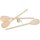 Wooden cooking spoon made of beech wood with oval bowl - 30 cm