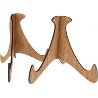Geschwungener Holz Kochbuchständer und Tablett...