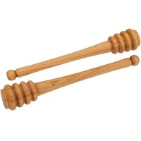 Honey Dipper Made from FSC®-Certified Cherry Wood – 15 x 2 cm – Organic Oil Finish
