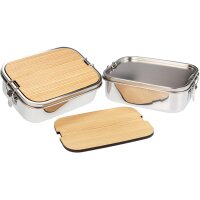Wasserdichte Edelstahl Lunchbox 1200ml mit Lärche...