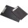 Wooden clipboard made of oak FSC® stained black