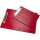 Wooden clipboard made of oak FSC® stained red
