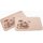 Cutting board FSC® alder 22.5 x 12.5 cm - Edelweiss perennial