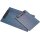 Wooden clipboard made of oak FSC® stained blue