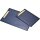 Wooden clipboard made of oak FSC® stained blue