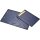 Wooden clipboard made of oak FSC® stained blue