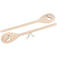 Wooden Cooking Spoon Oval – 30 cm – Beech...
