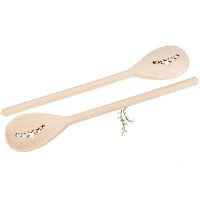 Wooden Cooking Spoon Oval – 30 cm – Beech...