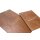 Wooden clipboard made of oak FSC® stained walnut