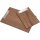 Wooden clipboard made of oak FSC® stained walnut