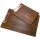 Wooden clipboard made of oak FSC® stained walnut