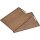 Wooden clipboard made of oak FSC® stained walnut