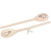 Wooden Cooking Spoon Oval – 30 cm – Beech...