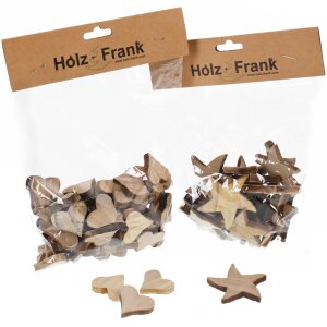 Driftwood stars | pack of 20 - Rustic decoration