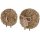 Hay sauna sheep approximately 15 cm made of fragrant hay