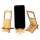 Nachhaltiger Holz Smartphone-Halter | Zum Stellen oder Hängen aus Esche mit Kern geölt FSC®