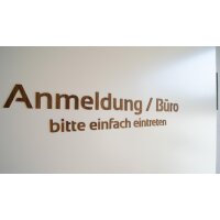 Self-adhesive wooden door lettering - Personalized...