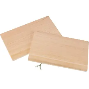 Rechteckiges Schneidebrett Kirschholz 26 x 15 x 1 cm - FSC® Zertifiziert