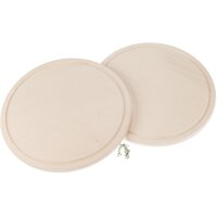 Round Cutting Board with Juice Groove from FSC® Maple...